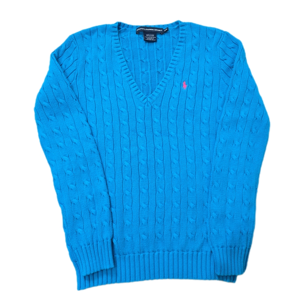 Polo by Ralph Lauren Men's Blue Sweater